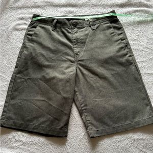 Young men’s Volcom shorts, size 30. Charcoal color, like new!